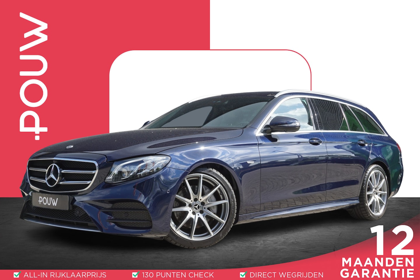 Mercedes-Benz E-klasse Estate - 200 d 160pk Business Solution Sport | 360° Camera | Burmeister Audio | Stoelverwarming | E - AutoWereld.nl