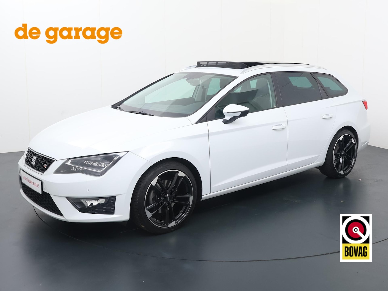 Seat Leon ST - 1.4 EcoTSI FR Connect | 150 PK | Panorama dak | Multifunctioneel stuurwiel | Bluetooth | S - AutoWereld.nl