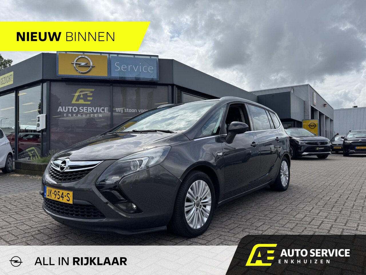Opel Zafira Tourer - 1.4 Edition 7p. Super scherp geprijsd en Beurt gehad | 7 persoons | climate control | crui - AutoWereld.nl
