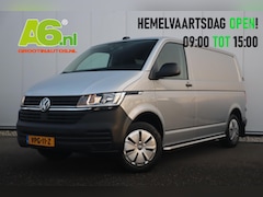 Volkswagen Transporter - 2.0 TDI L1H1 110PK Carplay Android Navigatie Airco Schuifdeur Achterdeuren Sidebars