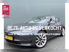Tesla Model 3 - BWJ 2019 Long Range 351 PK AWD 75 kWh NIEUW BINNEN LEER / CLIMA / AUTOPILOT / CRUISE / LMV