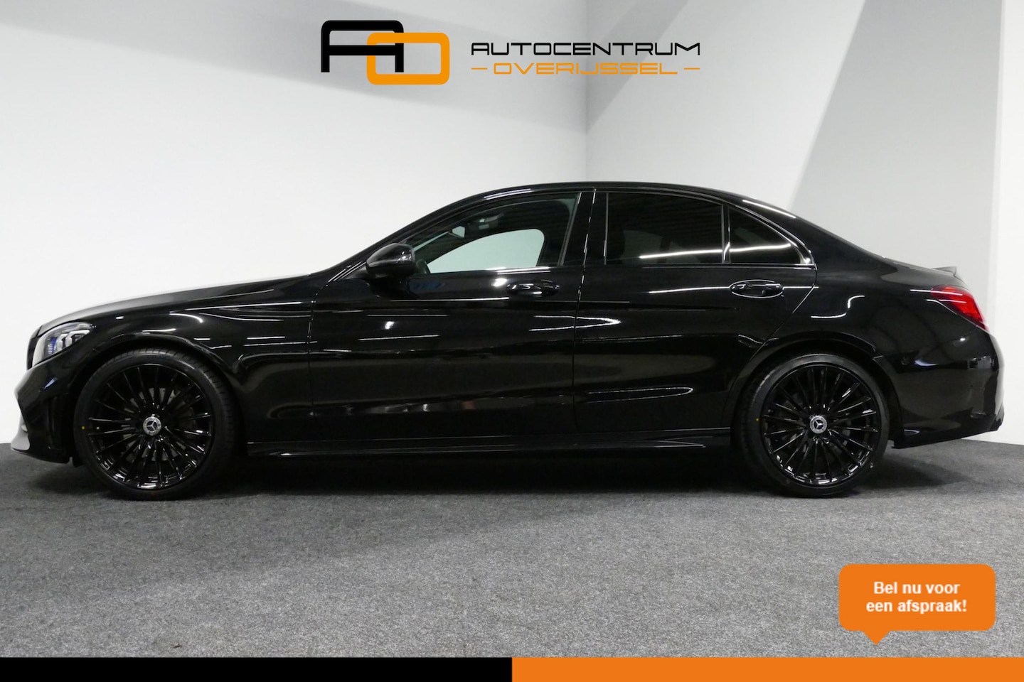 Mercedes-Benz C-klasse - 180 AMG Line / C63S AMG Diffuser / Panamericana Grill / Ambienteverlichting / Apple Carpla - AutoWereld.nl