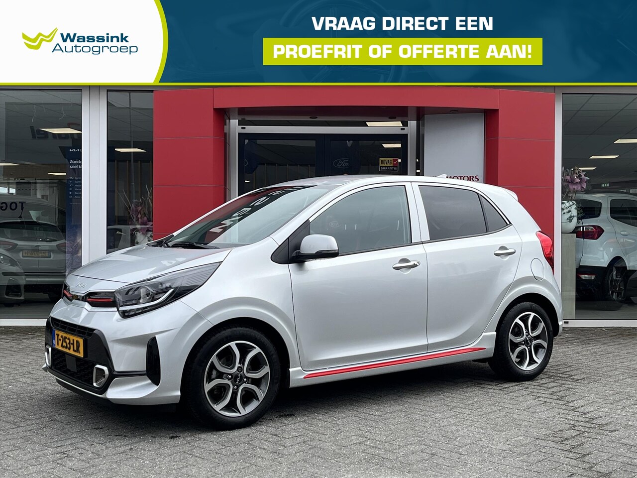 Kia Picanto - 1.0 DPi 67pk GT-Line | Leder interieur | Climatronic | Camera | Navigatie | Zeer lage km s - AutoWereld.nl