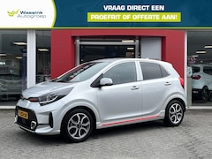 Kia Picanto - 1.0 DPi 67pk GT-Line | Leder interieur | Climatronic | Camera | Navigatie | Zeer lage km s