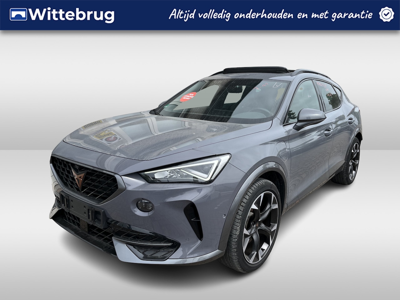CUPRA Formentor - 1.4 e-Hybrid Black Edition / AUTOMAAT/ PANO/ KEYLESS/ LEDER/ 19" LMV/ ELEKTR. STOEL/ 360 C - AutoWereld.nl
