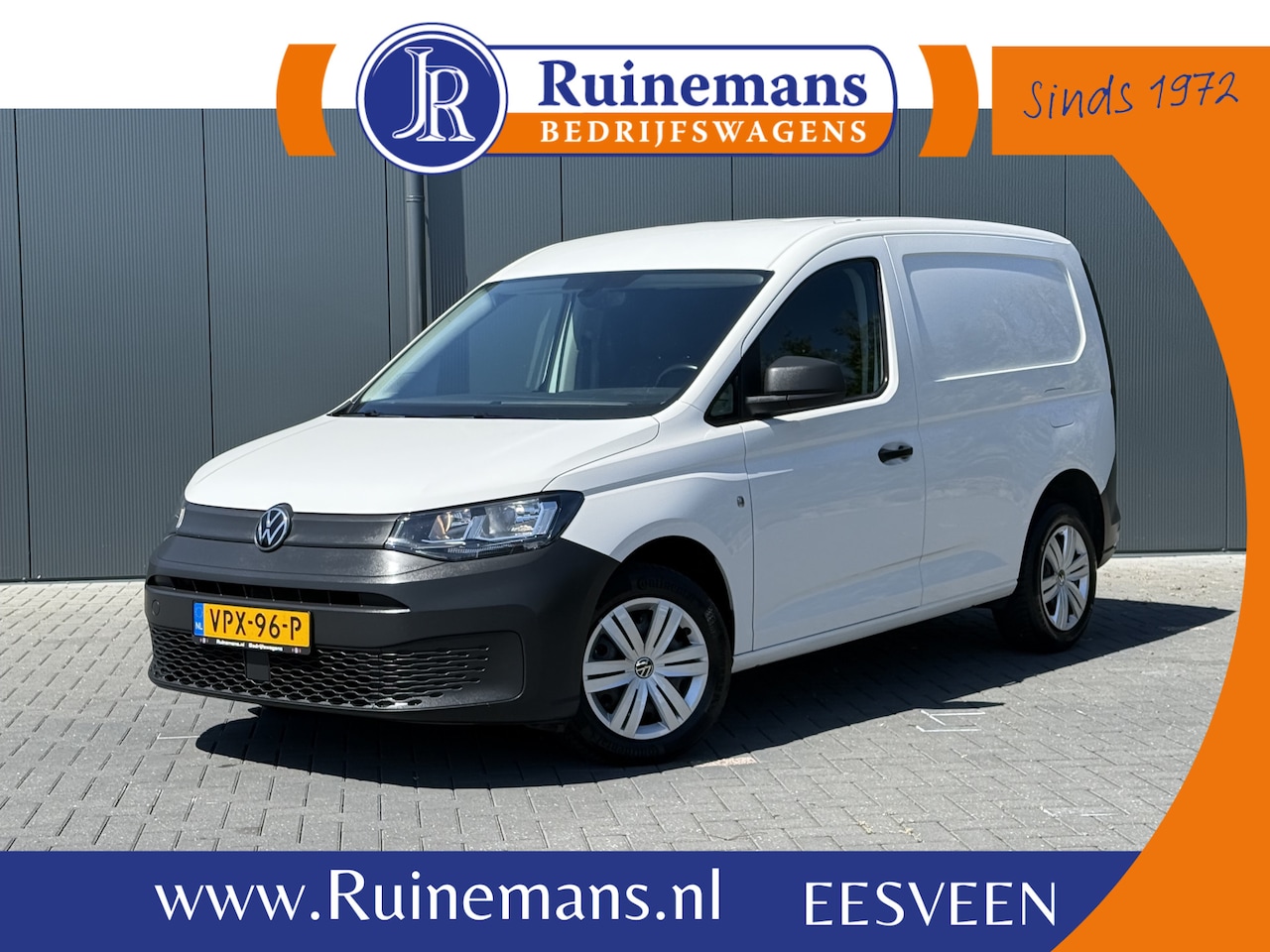 Volkswagen Caddy Cargo - 2.0 TDI 123 PK AUTOMAAT COMFORT / L1H1 / 1e EIG. / AIRCO / CRUISE / NAVI / PDC / 220 V - AutoWereld.nl
