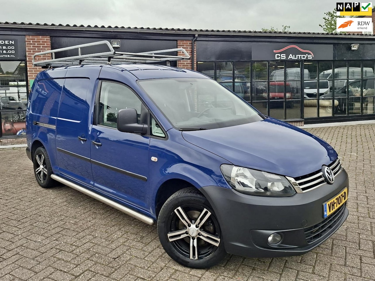 Volkswagen Caddy Maxi - 1.6 TDI|102pk|Maxi|automaat|airco|cruise.control|navi|camera - AutoWereld.nl