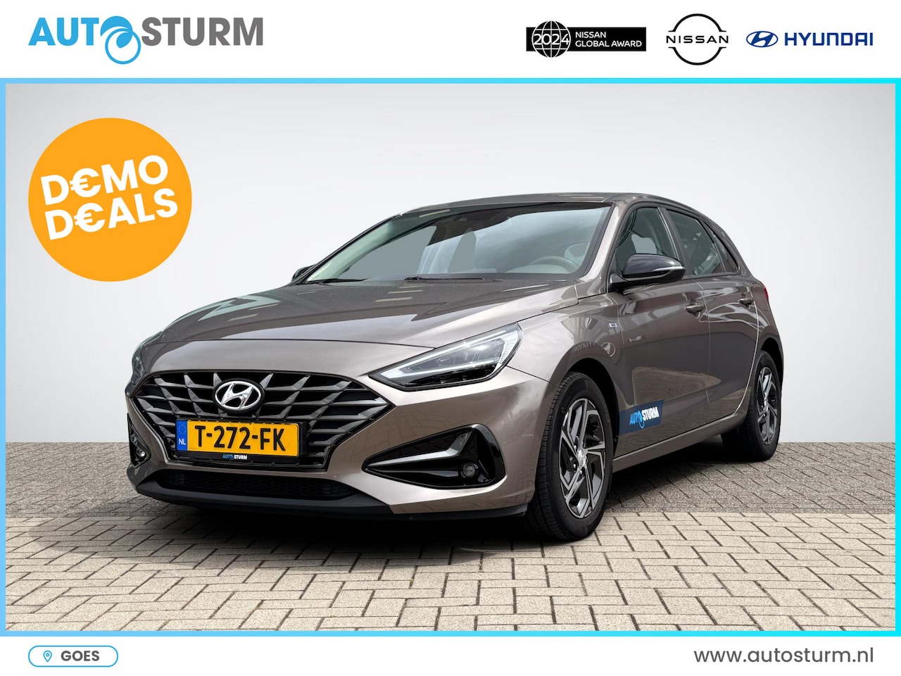Hyundai i30 - 1.0 T-GDi MHEV Comfort Smart | Navigatie Full-Map | Camera | Apple Carplay/Android Auto | - AutoWereld.nl