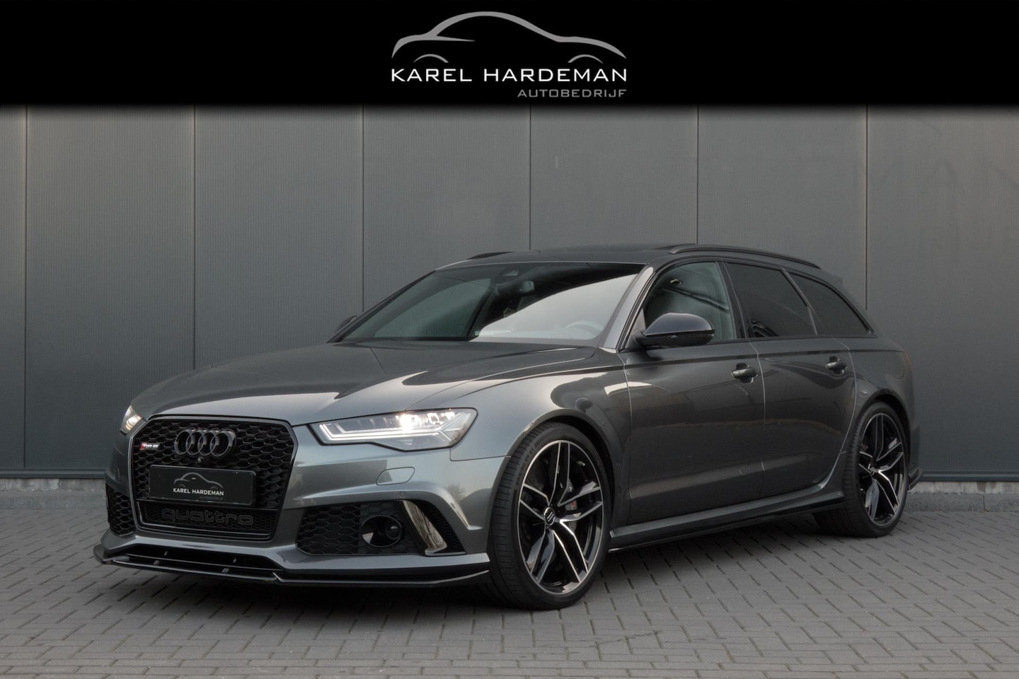 Audi A6 Avant - 4.0 TFSI RS 6 quattro performance Pro Line Plus | KERAMISCHE REMMEN | ADAPTIEVE CRUISE CON - AutoWereld.nl