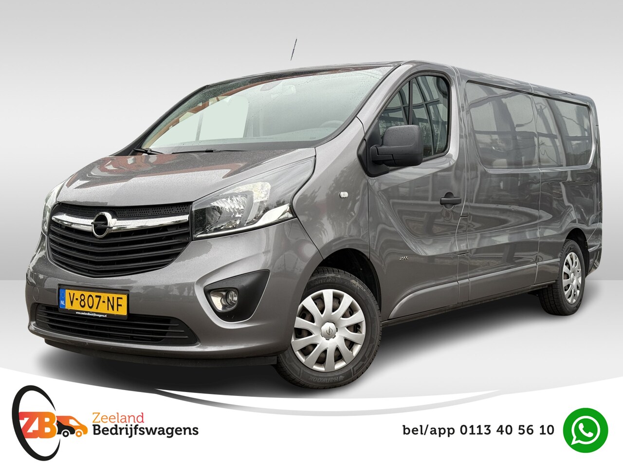 Opel Vivaro - 1.6 CDTI L2H1 Sport EcoFlex | NL-auto | Navi | Camera | PDC | Trekhaak - AutoWereld.nl