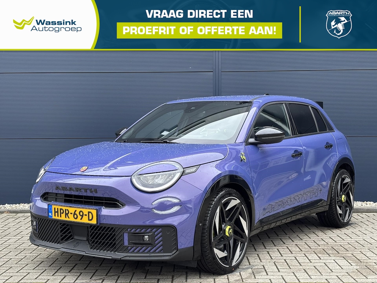 Abarth 600e - 54 kWh 280pk Scorpionissima | Navigatie | Sabelt stoelen |  20 inch velgen | Aero spoiler - AutoWereld.nl