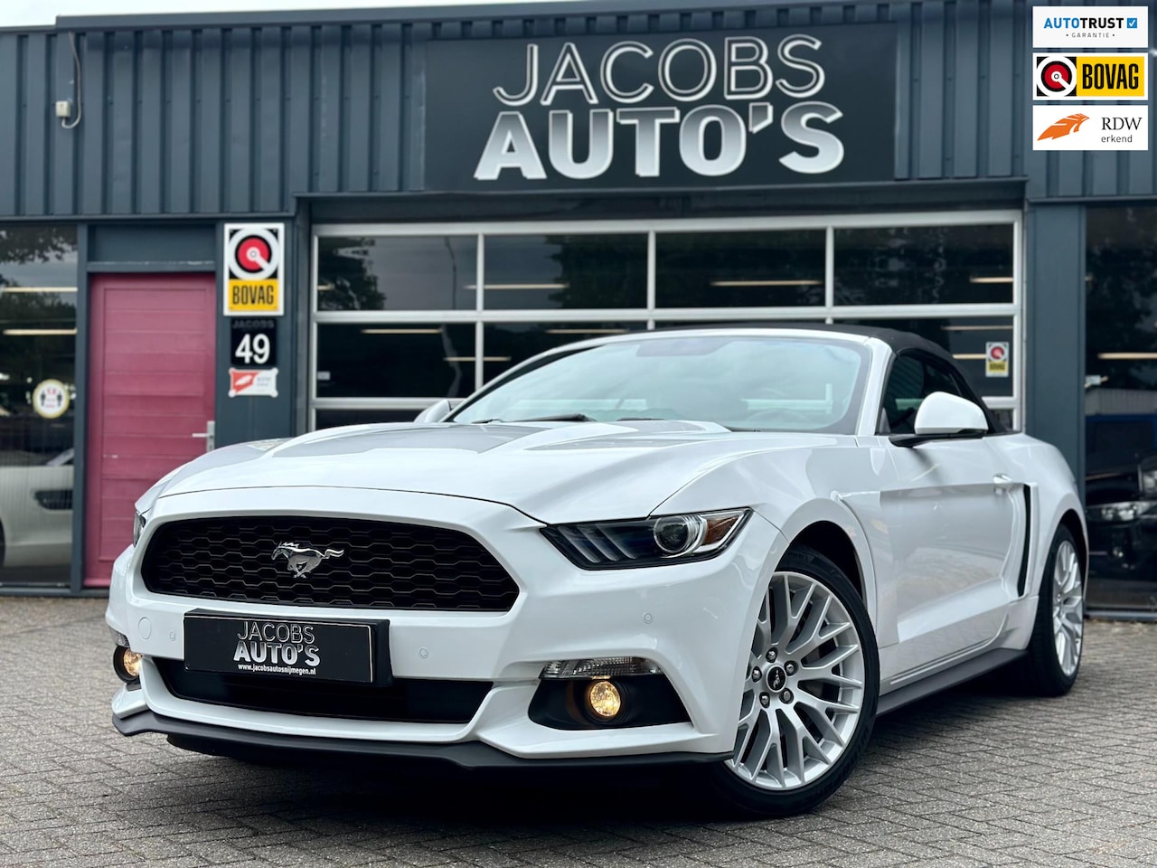 Ford Mustang Convertible - 2.3 EcoBoost 2.3 EcoBoost - AutoWereld.nl