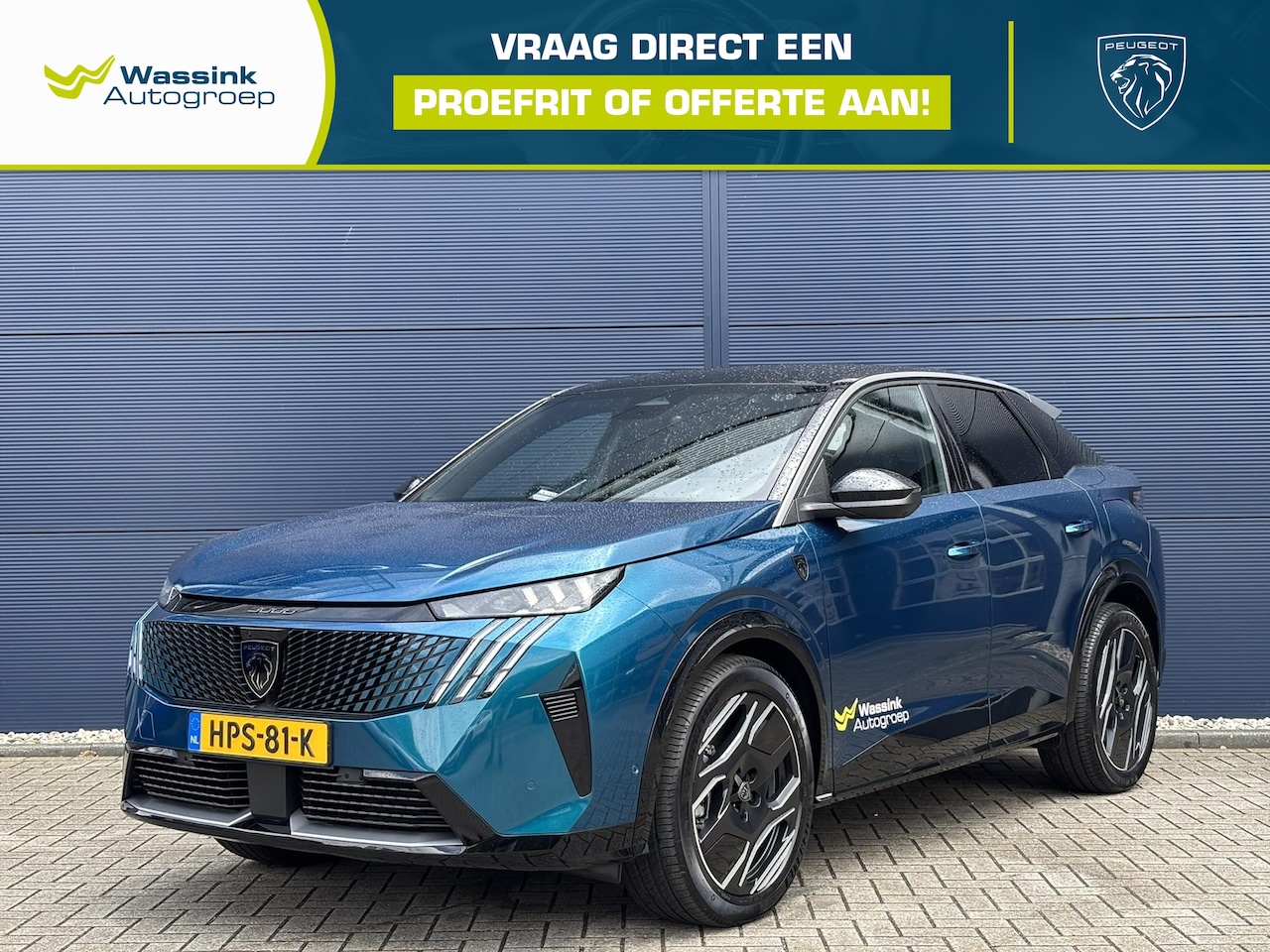 Peugeot e-3008 - EV 73 kWh 210pk GT Avantage | Navigatie | Focal | Warmtepomp | Alcantara executive interio - AutoWereld.nl