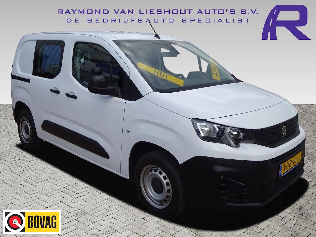 Peugeot Partner - 1.5 BlueHDI Premium AIRCO CRUISE CONTROL APPLE CARPLAY - AutoWereld.nl
