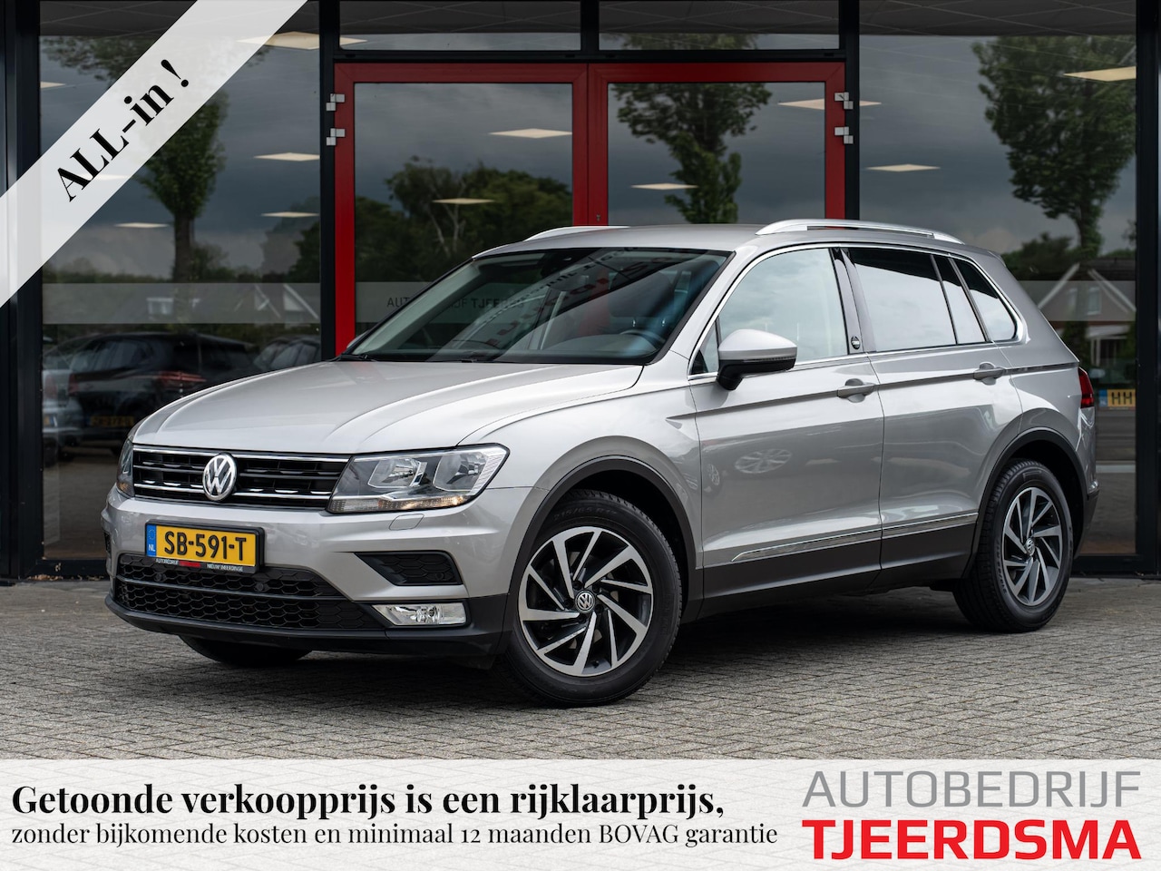 Volkswagen Tiguan - 1.4 TSI ACT Comfortline Business | Trekhaak | Stoelverwarming | Navigatie | Camera | Adapt - AutoWereld.nl