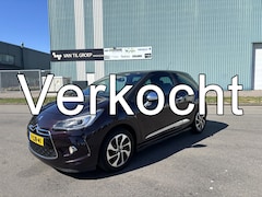 Citroën DS3 - 1.2i PureTech So Chic 110 PK. Prachtige en zeer goed onderhouden auto