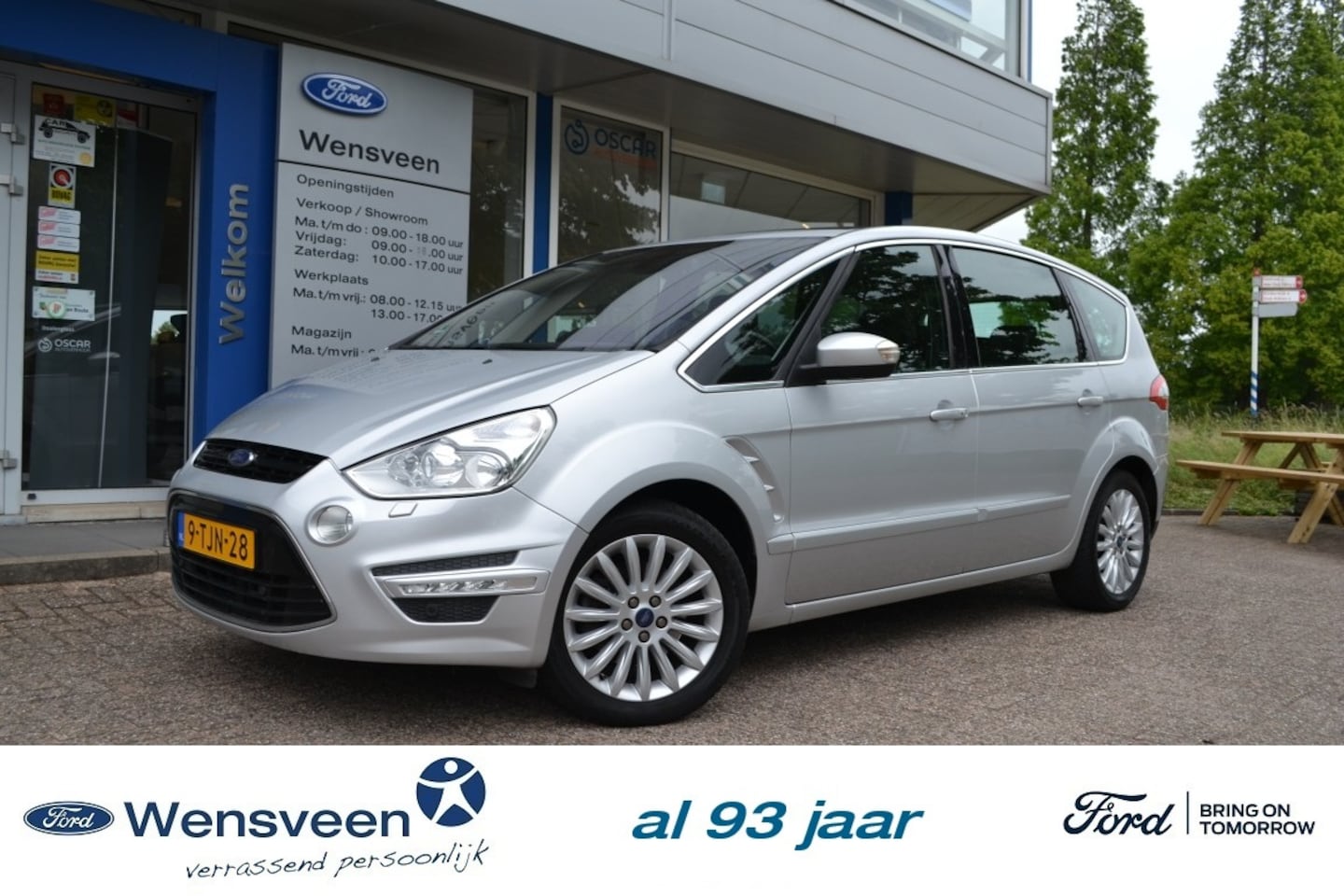Ford S-Max - Platinum 1.6T 160pk Ecoboost Afneembare Trekhaak - AutoWereld.nl