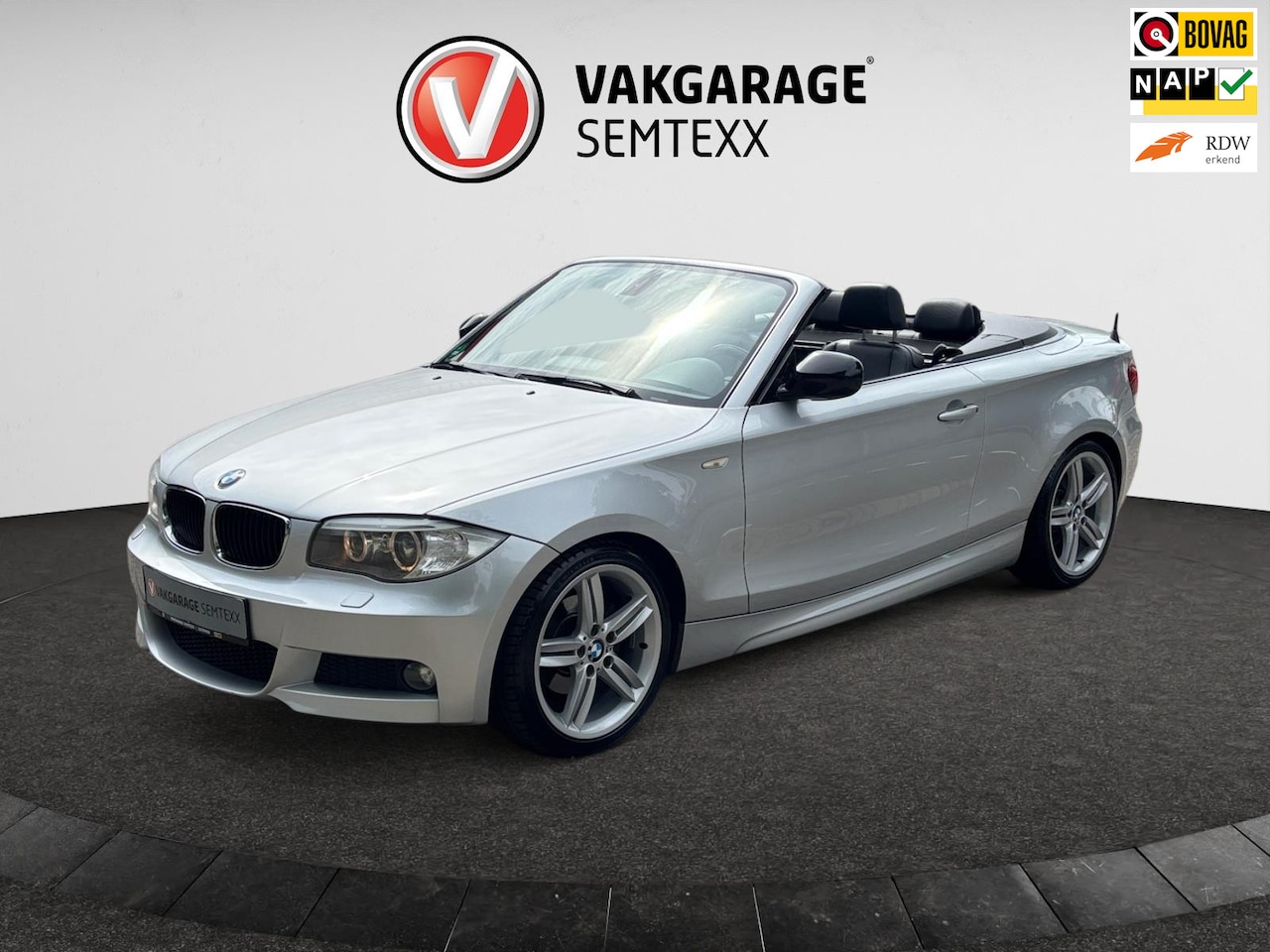 BMW 1-serie Cabrio - 118i Exclusive Edition | Cruise | Clima | Navi | PDC Achter | Stoelverwarming | Leder | Or - AutoWereld.nl
