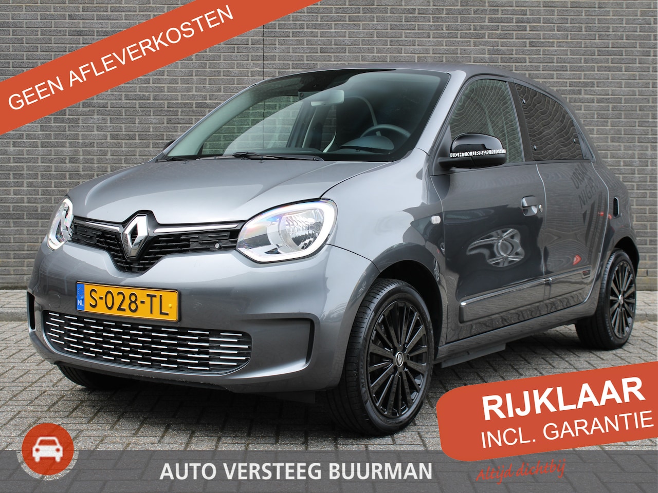 Renault Twingo Z.E. - R80 E-Tech Série Limitée Urban Night 22 kWh 82pk, Automaat, Airco, Navigatie, Applecarpl./ - AutoWereld.nl