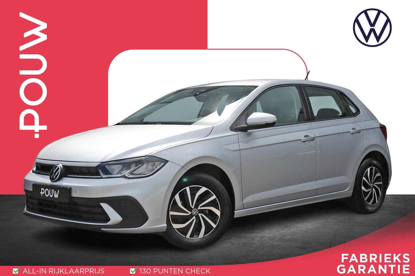 Volkswagen Polo - 1.0 TSI 95pk Life Edition | App Connect Navigatie | Camera | Parkeersensoren - AutoWereld.nl
