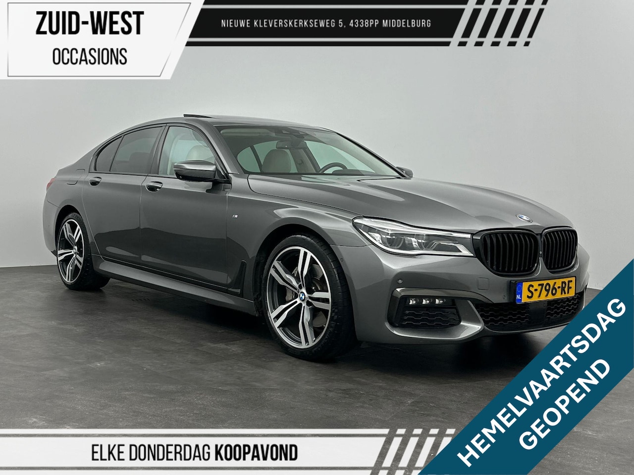 BMW 7-serie - 730d High Executive M-Pakket HUD Soft 360 - AutoWereld.nl