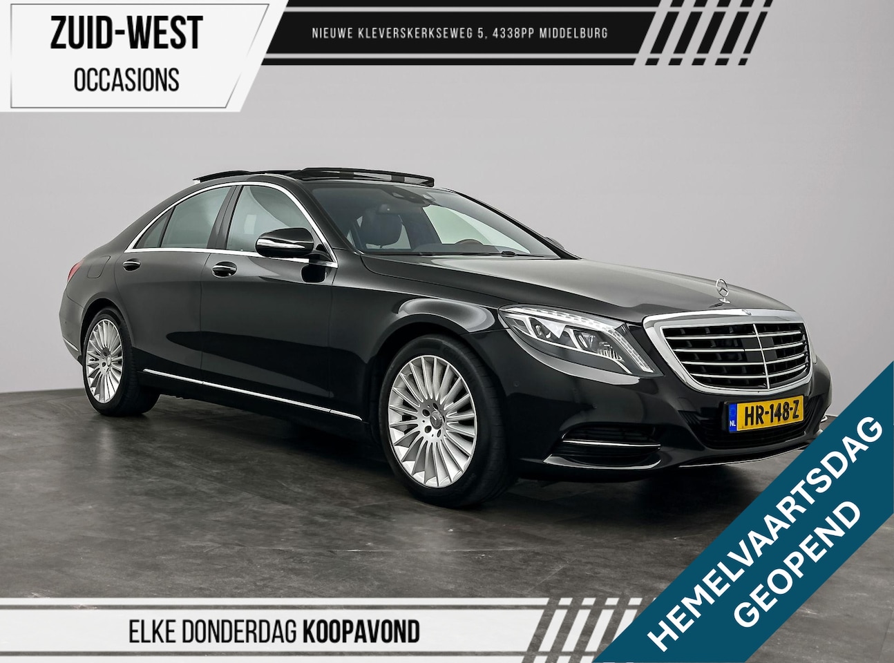 Mercedes-Benz S-klasse - 350 4M BlueTEC Pano Burmester Stoelkoeling - AutoWereld.nl