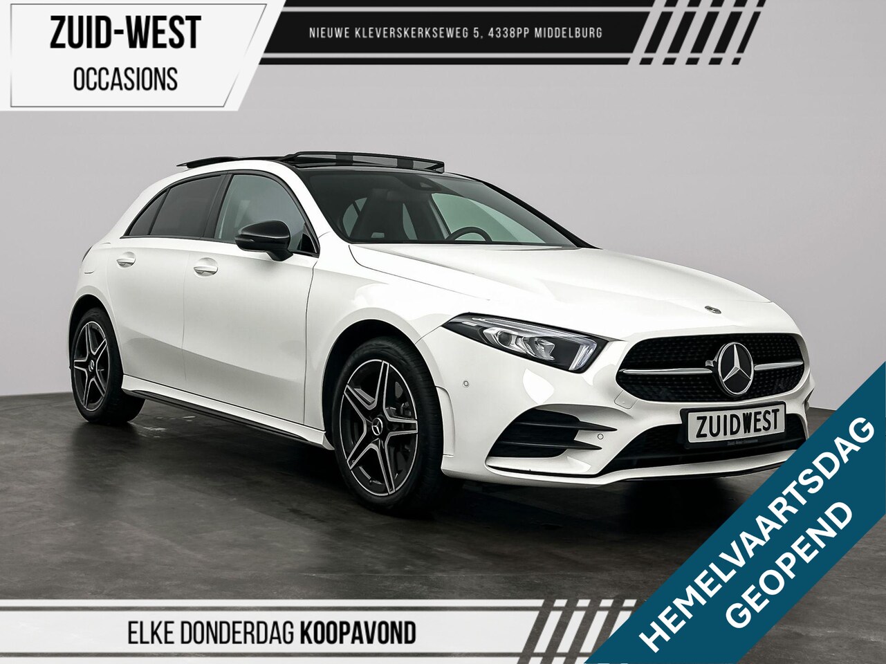 Mercedes-Benz A-klasse - 250 e AMG Pano Sfeer Camera Night Pakket - AutoWereld.nl