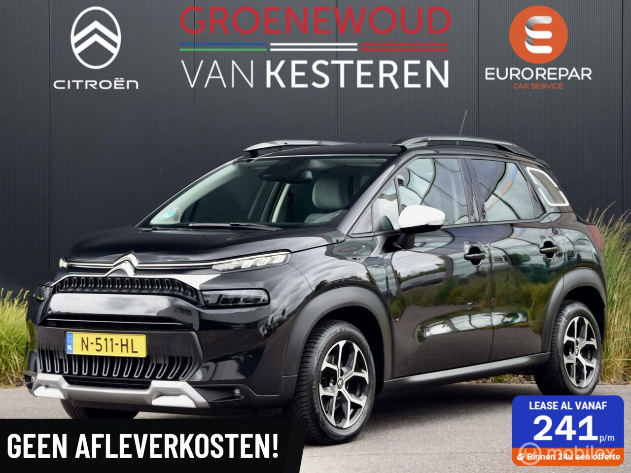 Citroën C3 Aircross - 110pk Shine I Leder I Navi I Camera - AutoWereld.nl