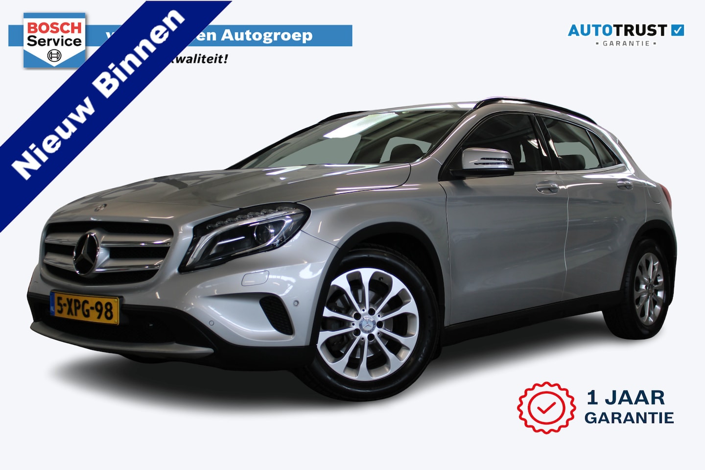 Mercedes-Benz GLA-Klasse - 200 Prestige | Incl. 12 maanden garantie | Trekhaak | Lichtmetalen velgen | Parkeersensore - AutoWereld.nl