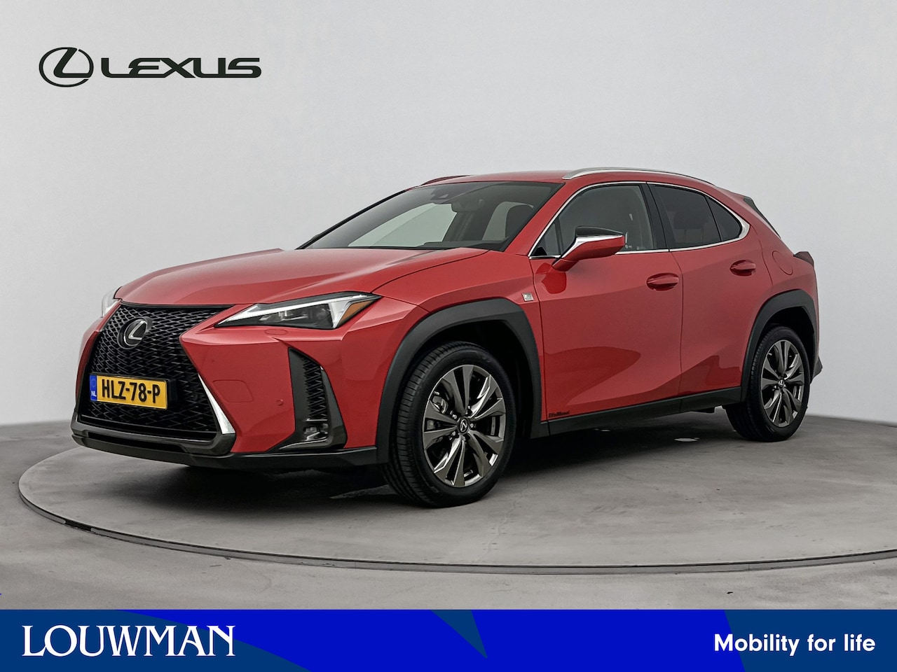 Lexus UX - 250h F-Sport Line | Zwart lederen bekleding | Stoelverwarming | Stuurverwarming | Apple Ca - AutoWereld.nl