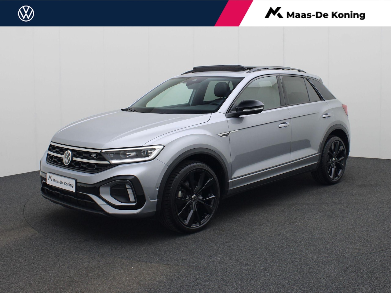 Volkswagen T-Roc - 1.5TSI/150PK R-Line Black Style DSG · Panoramadak · Camera + Parkeersensoren · Stoelverwar - AutoWereld.nl