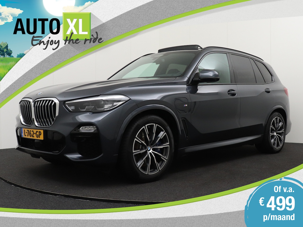 BMW X5 - xDrive45e M-Sport Pano-dak Adapt. Luchtvering Trekhaak Memory - AutoWereld.nl
