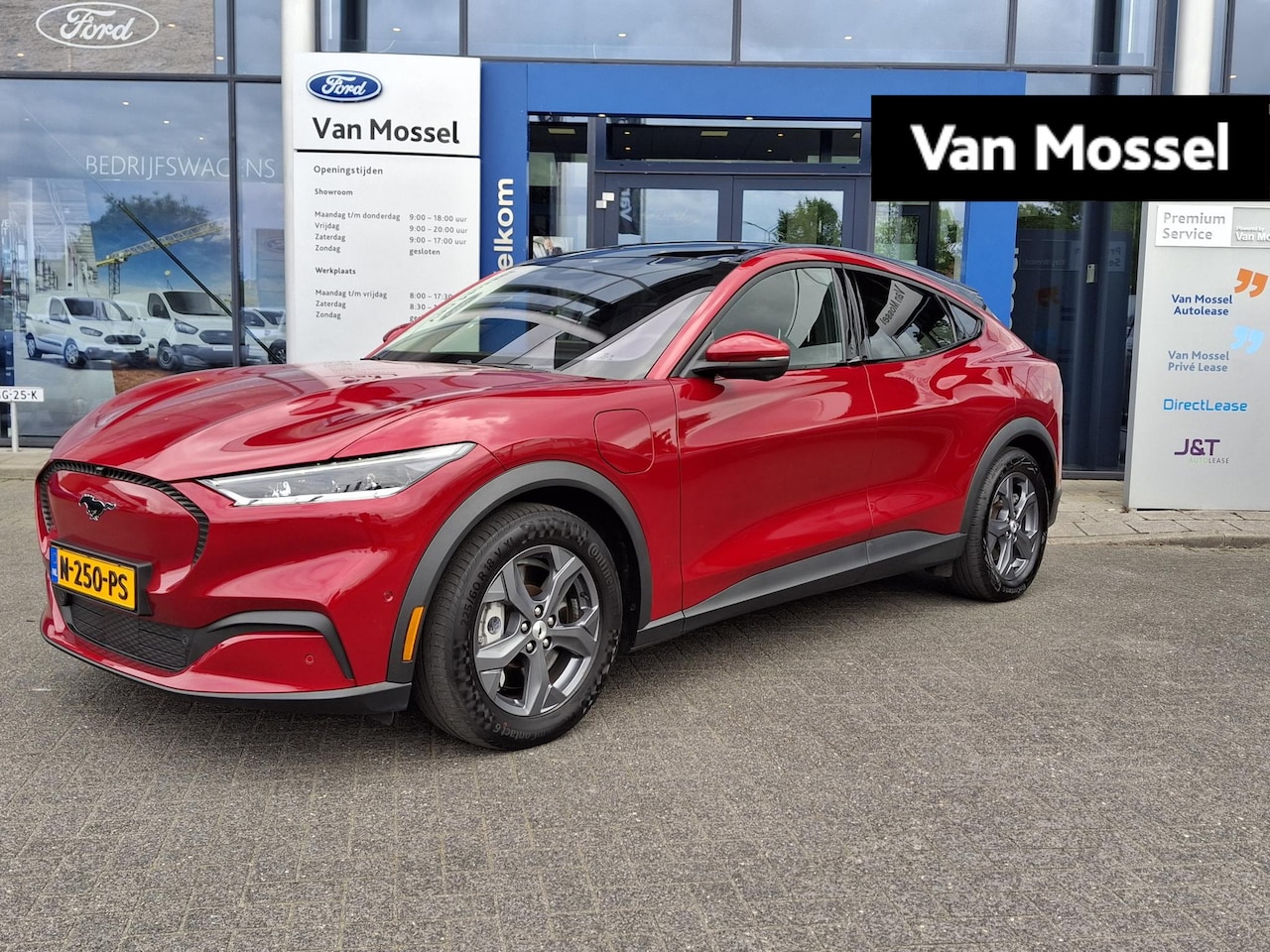 Ford Mustang Mach-E - RWD 75 kWh | PANO | B&O | 360 Camera | MEMORY | ADAPTIVE CRUISE | STOEL/ STUUR VERWARMING - AutoWereld.nl