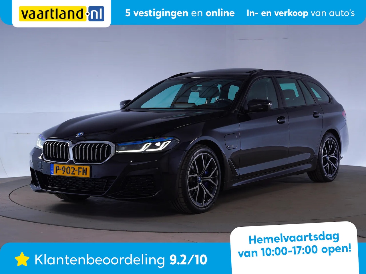 BMW 5-serie Touring - 530e M Sport Business Edition Aut. [ Panorama Head-up Leder ] - AutoWereld.nl