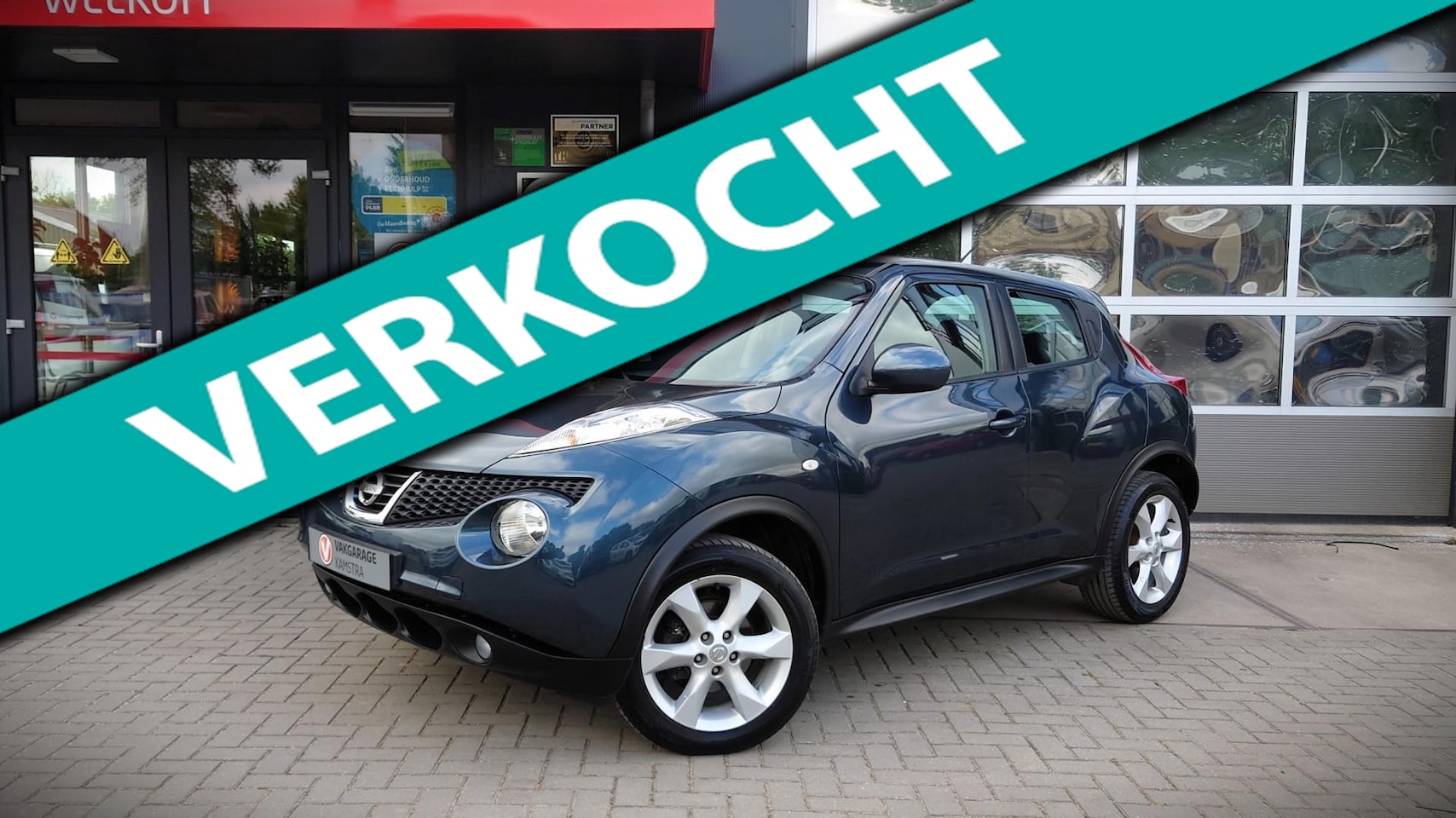 Nissan Juke - 1.6 Acenta NAP Airco/Cruise/DAB+/Navi/Trekhaak - AutoWereld.nl