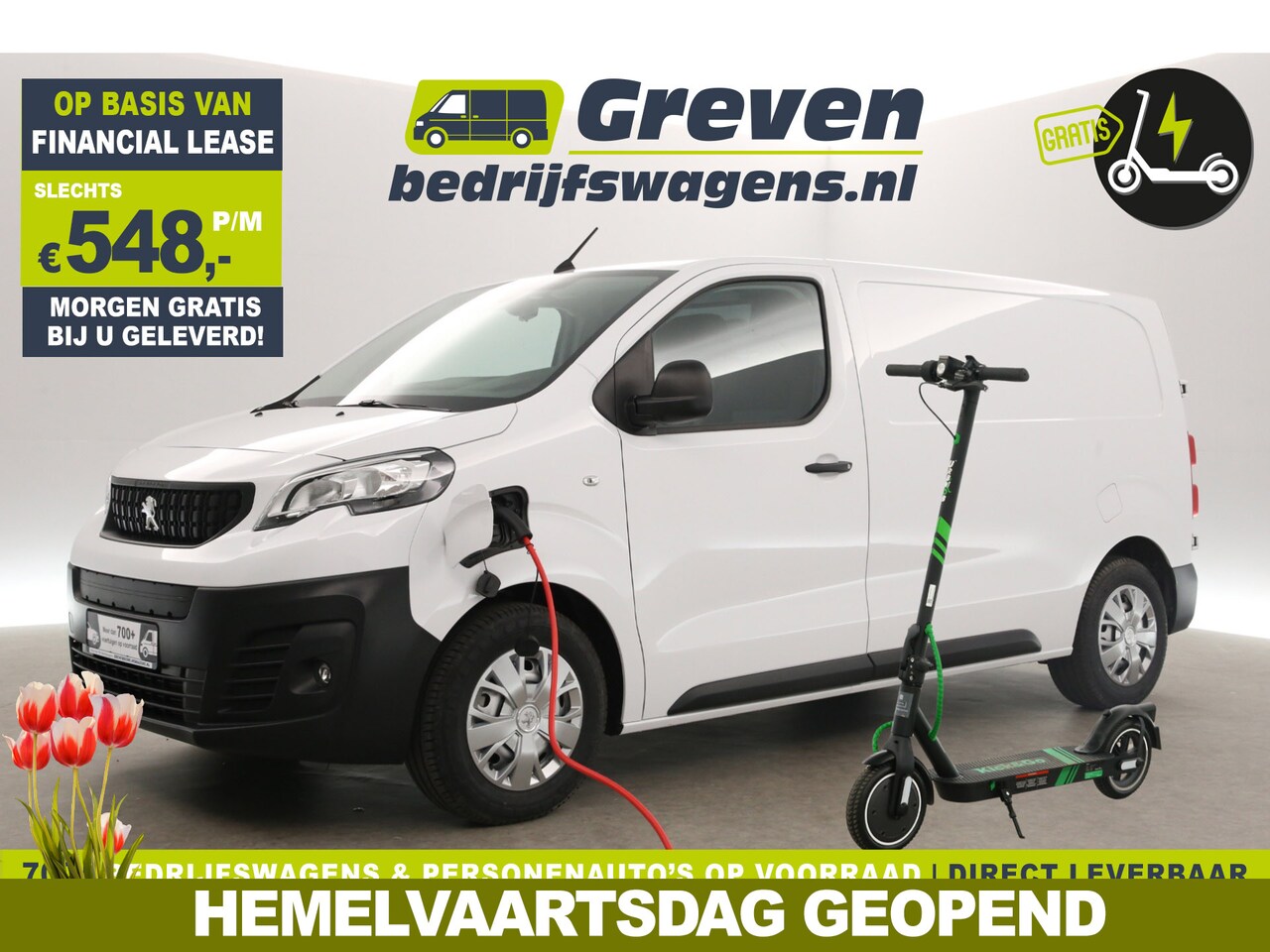 Peugeot e-Expert - L2H1 75 KW/H | NIEUW! | Gratis E-Step | Elektrisch Automaat | EMISSIEVRIJE ZONE | 360 Came - AutoWereld.nl