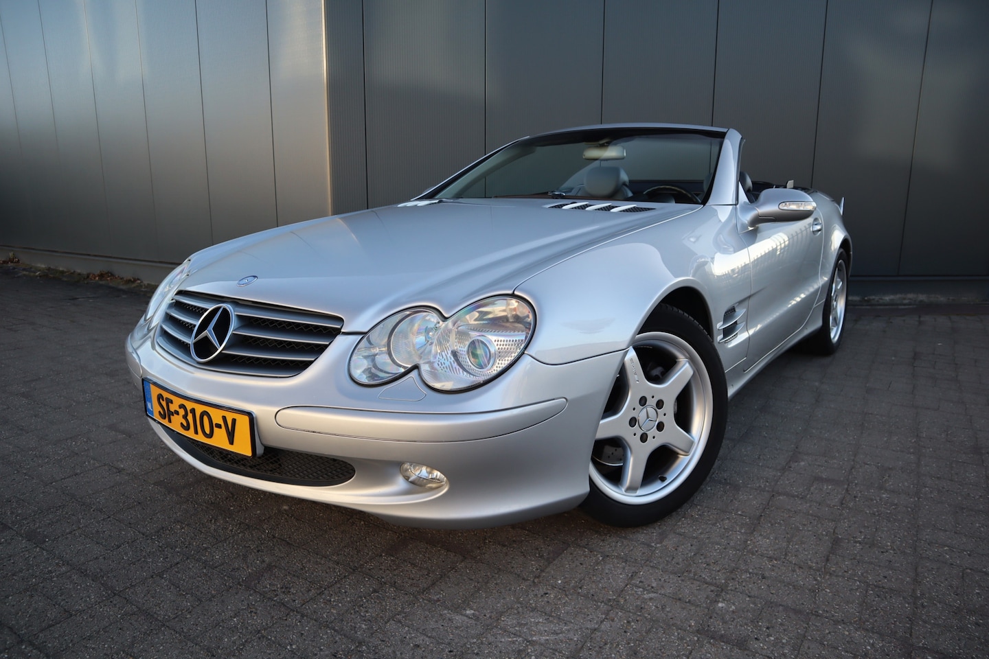 Mercedes-Benz SL-klasse Cabrio - 500 V8 ABC  Leder Xenon Navigatie - AutoWereld.nl