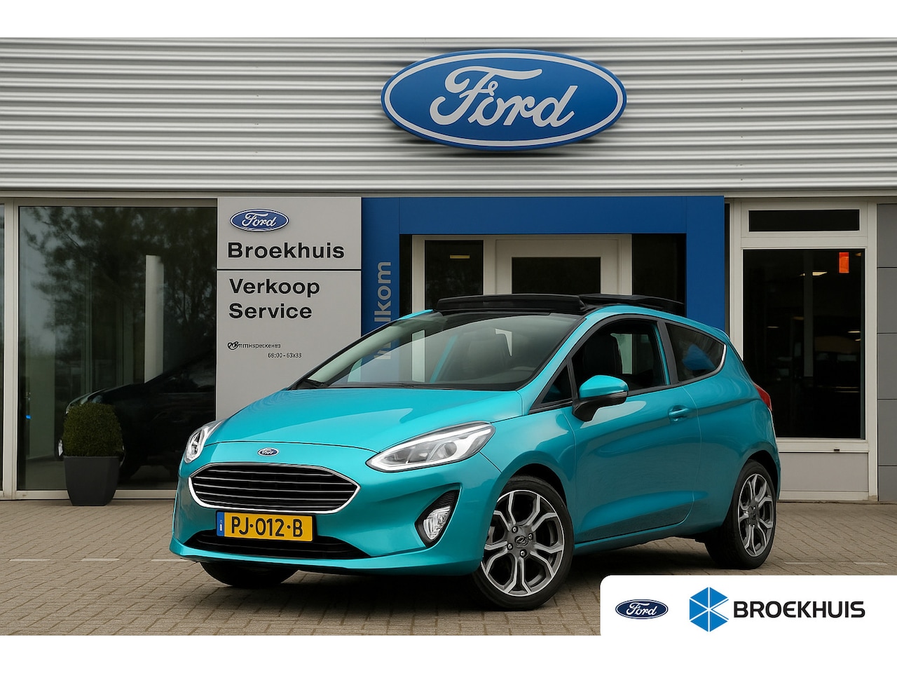 Ford Fiesta - 1.0EB TITANIUM | PANO DAK | CAMERA | B&O AUDIO | DEALER OH! | ADAPTIVE CRUISE | PRACHTIGE - AutoWereld.nl