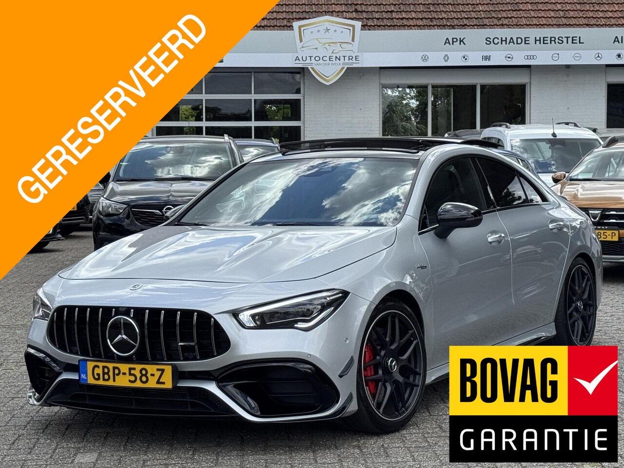 Mercedes-Benz CLA-Klasse - AMG 45 S 4MATIC+ PANO | KUIPSTOELEN | BOVAG!! - AutoWereld.nl