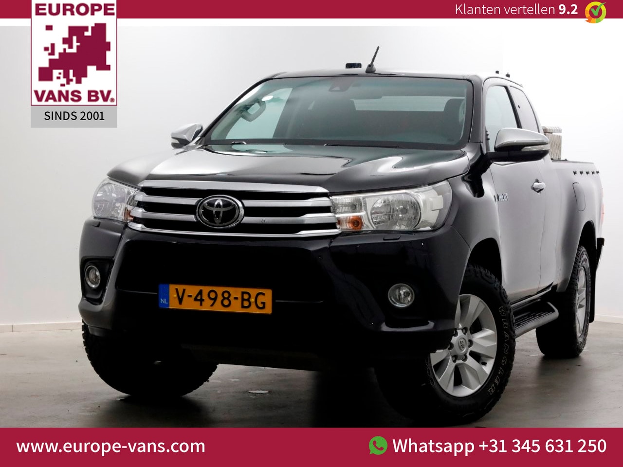 Toyota HiLux - 2.4 D-4D-F 150pk E6 Xtra Cab Professional 4x4 4WD 11-2016 - AutoWereld.nl