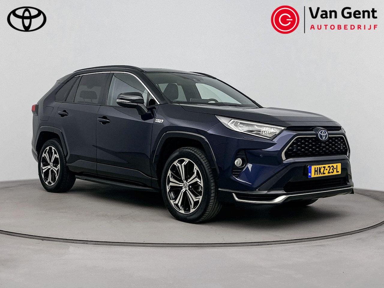 Toyota RAV4 - 2.5 Plug-in Hybrid AWD Bi-Tone Plus | Panoramadak | Trekhaak | 360 camera | Leder | JBL | - AutoWereld.nl