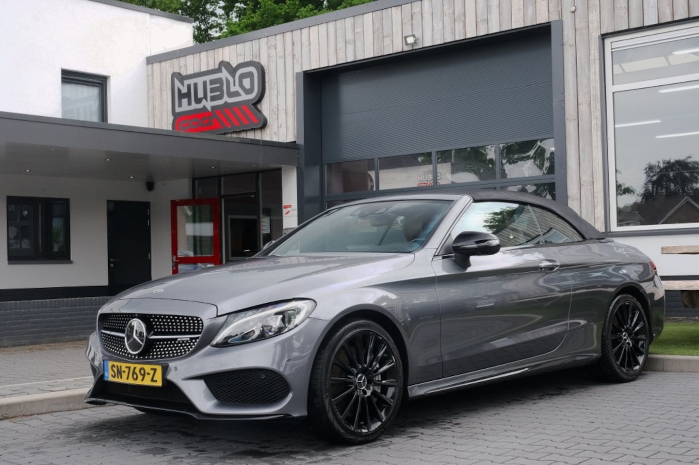 Mercedes-Benz C-klasse Cabrio - AMG 43 4MATIC HUD, Burmester, Zeer nette staat! - AutoWereld.nl