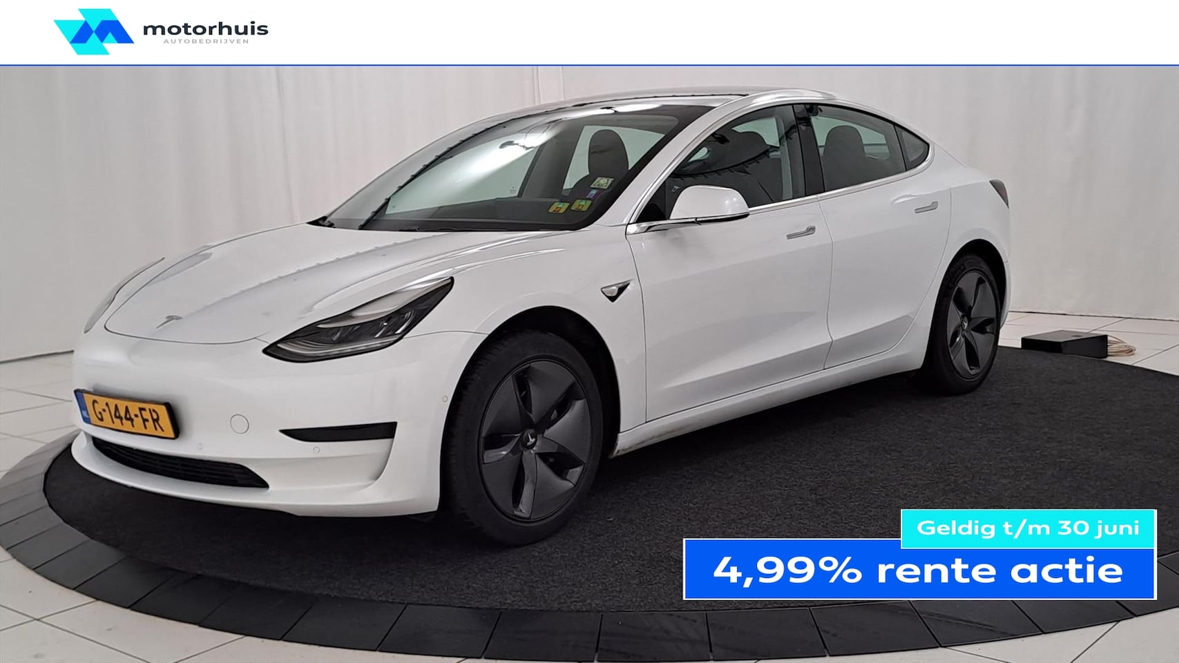 Tesla Model 3 - Standard Plus RWD Camera | Park Pilot | Navi| SOH86% - AutoWereld.nl