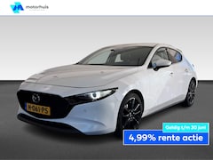 Mazda 3 - 3 Hatchback Skyactiv-X 180PK LUXURY LEDER BOSE HUD NAVI WINTERPACK NAP