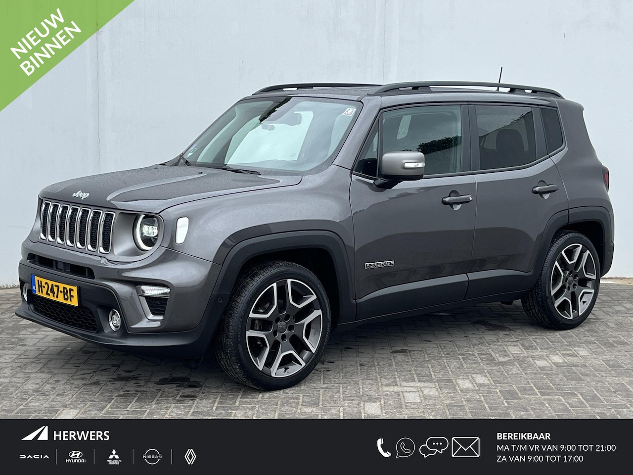 Jeep Renegade - 1.0T Freedom / 100% Onderhouden / Trekhaak (Trekgewicht 1.250kg) / Achteruitrijcamera / Ap - AutoWereld.nl