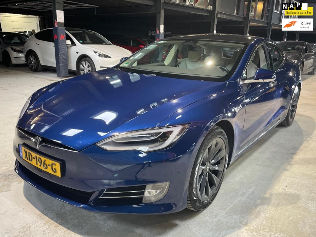 Tesla Model S - 100D Full FSD! Panoramadak Premium interieur Mooi! - AutoWereld.nl