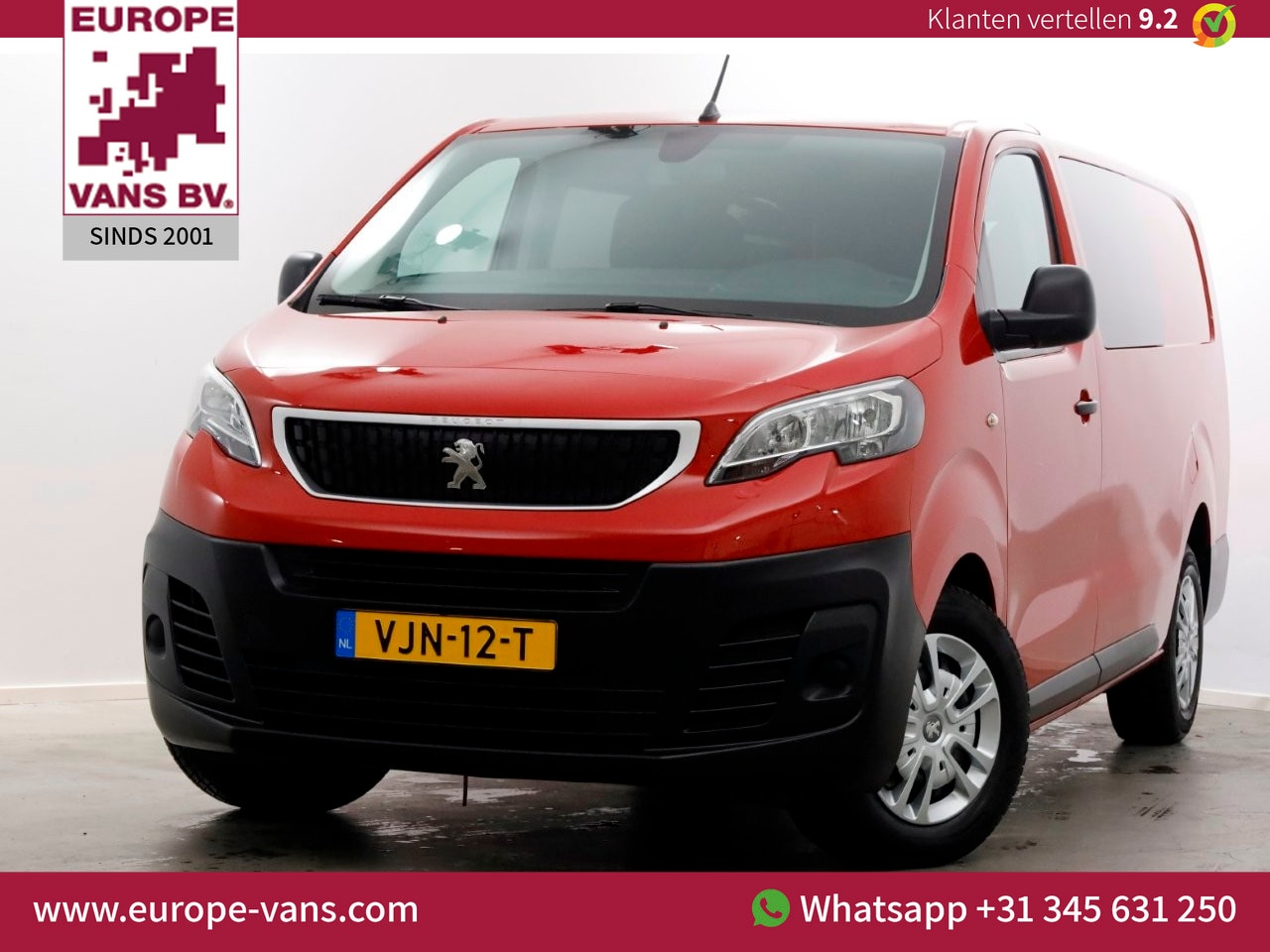 Peugeot Expert - 2.0 BlueHDI 120pk Lang Premium D.C. Airco/Achterklep MARGE BTW-VRIJ 03-2021 - AutoWereld.nl