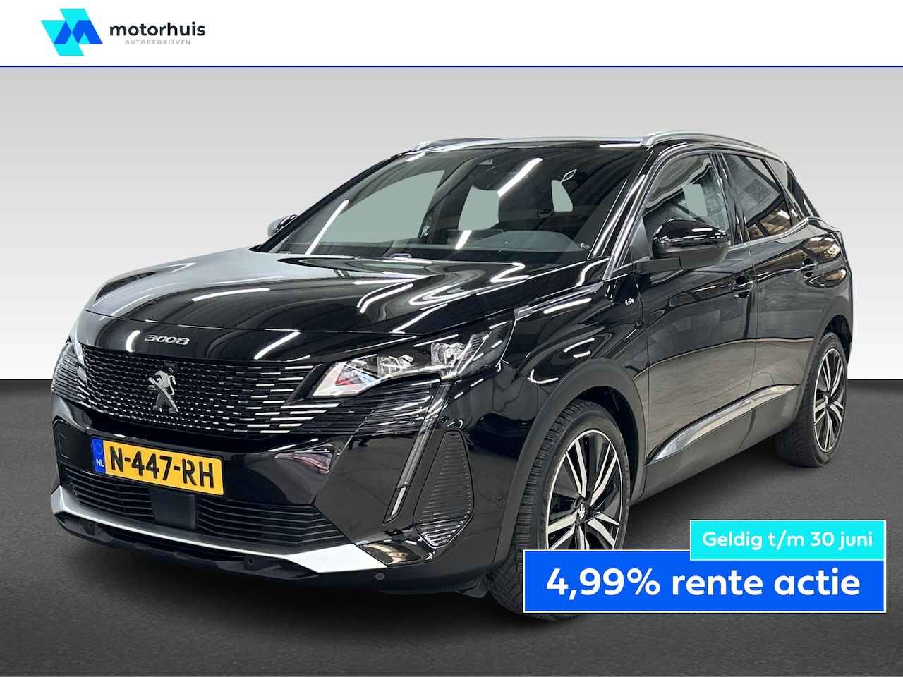 Peugeot 3008 - 1.2 PureTech 130PK BLUE LEASE GT NAVI PDC TEL LED SCHUIFDAK ALCANTARA NAP - AutoWereld.nl