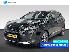 Peugeot 3008 - 1.2 PureTech 130PK BLUE LEASE GT NAVI PDC TEL LED SCHUIFDAK ALCANTARA NAP