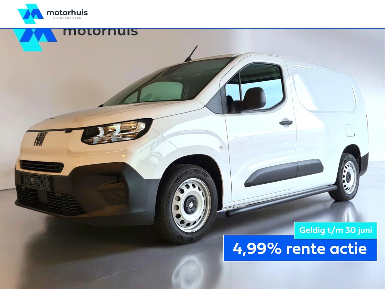 Fiat Doblò Cargo - New GB 1.5 BlueHDi 100pk L2 GEEN BPM Volledig ingericht CAMERA PDC AIRCO APPLE CARPLAY - AutoWereld.nl
